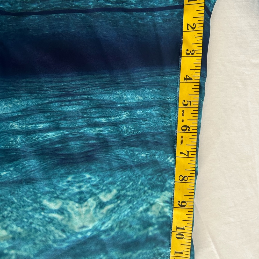 Men's Blue Swim Shorts - Picture 4 of 8